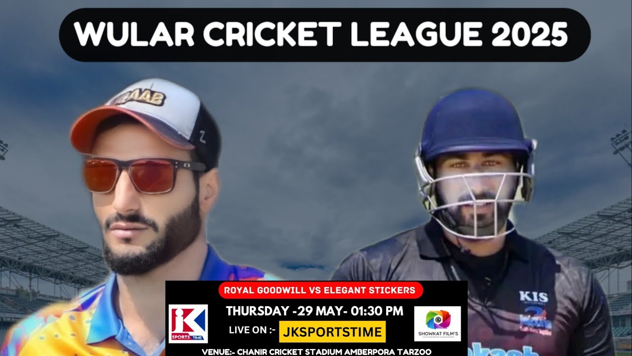 Quarter-final 4 | Royal Goodwill CC vs Elegant Strikers | Wular Cricket League 2025