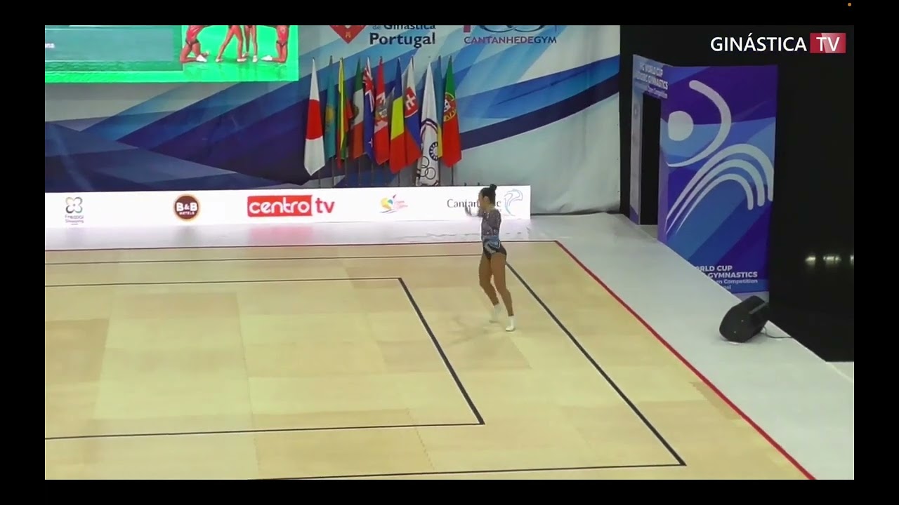 MARTÍ Adriana  (ESP) - JUNIOR IW qualifications  Aerobic gymnastic Fig open 2024, CANTANHEDE