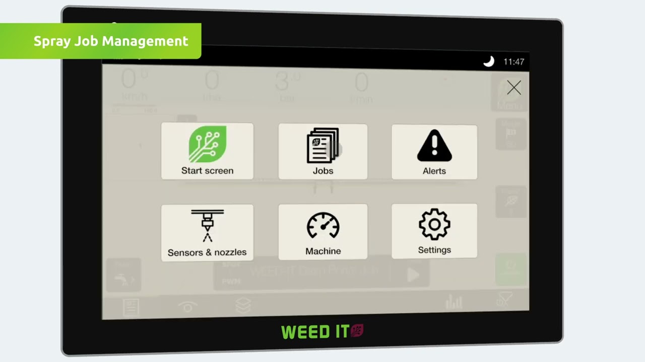 WEED-IT DASH | quick reference