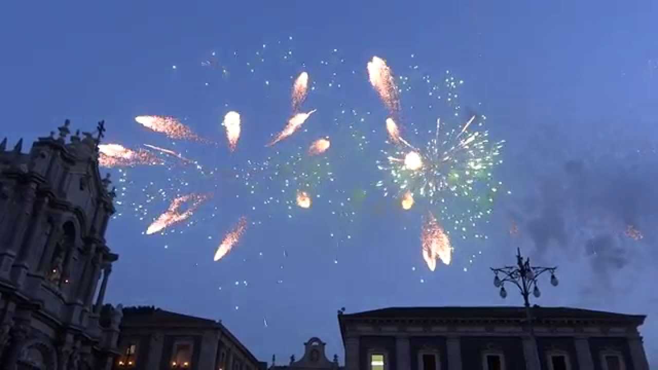 Festa Sant'Agata 2015 - Fuochi uscita del 05/02/2015