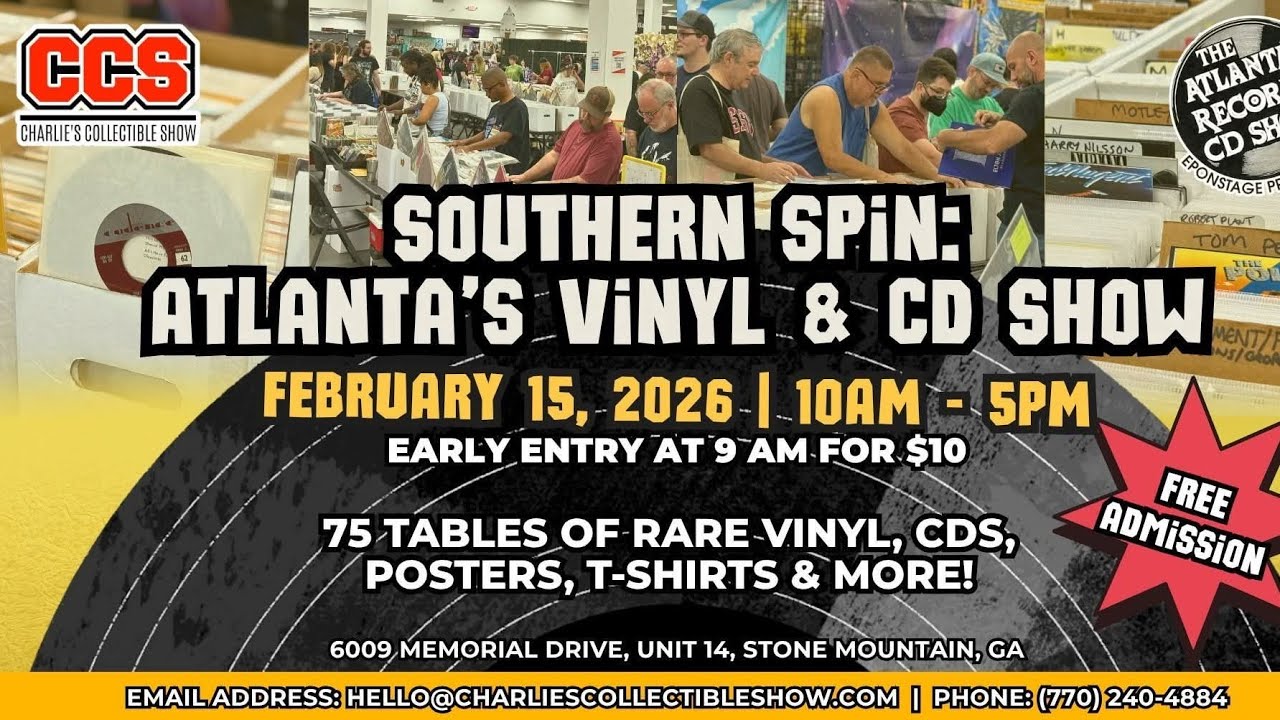 LIVE from Atlanta Record & CD Show Virtual Video Tour CCS