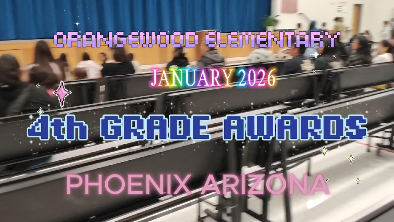 Orangewood Elementary 4th Grade Awards 2026