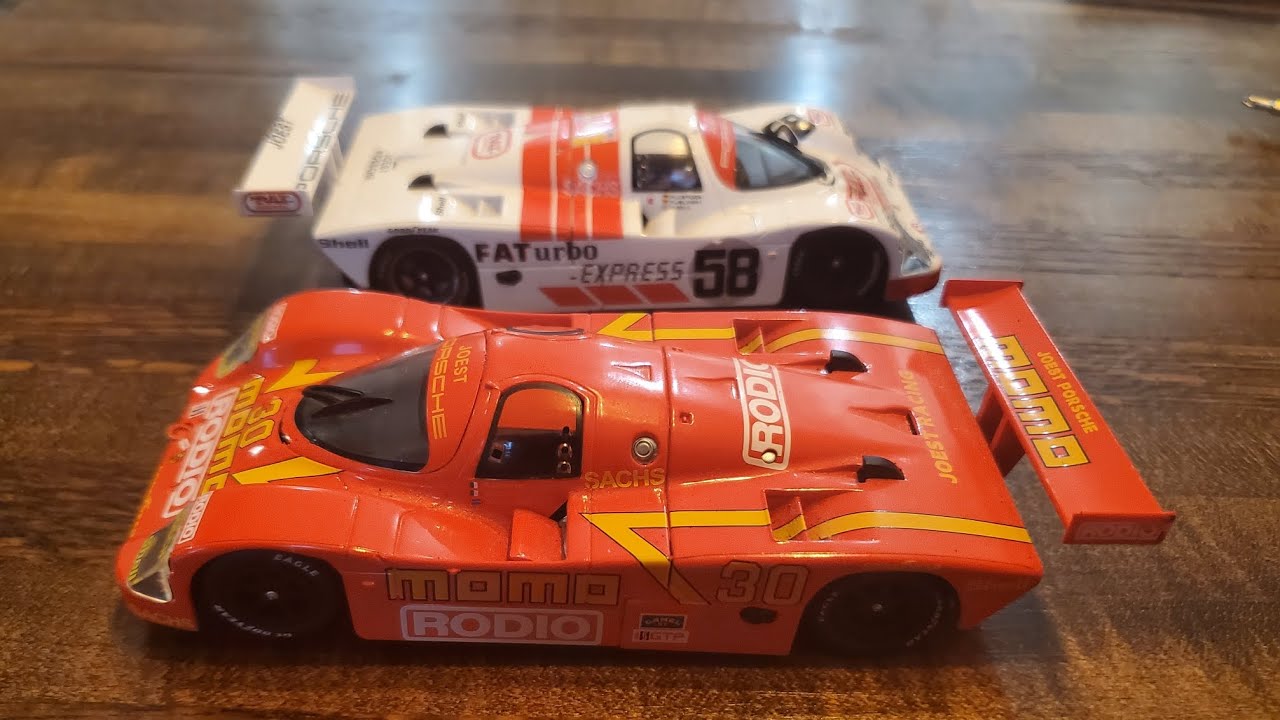 slot.it porshe 962 slot car review.  these things are smooth!