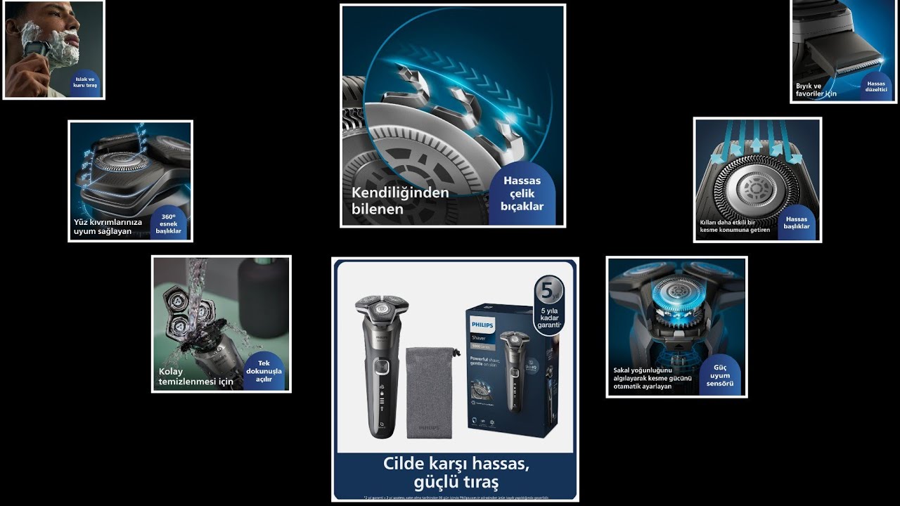 Philips S5887/10 Islak - Kuru Tıraş Makinesi = TEST EDİYORUZ =