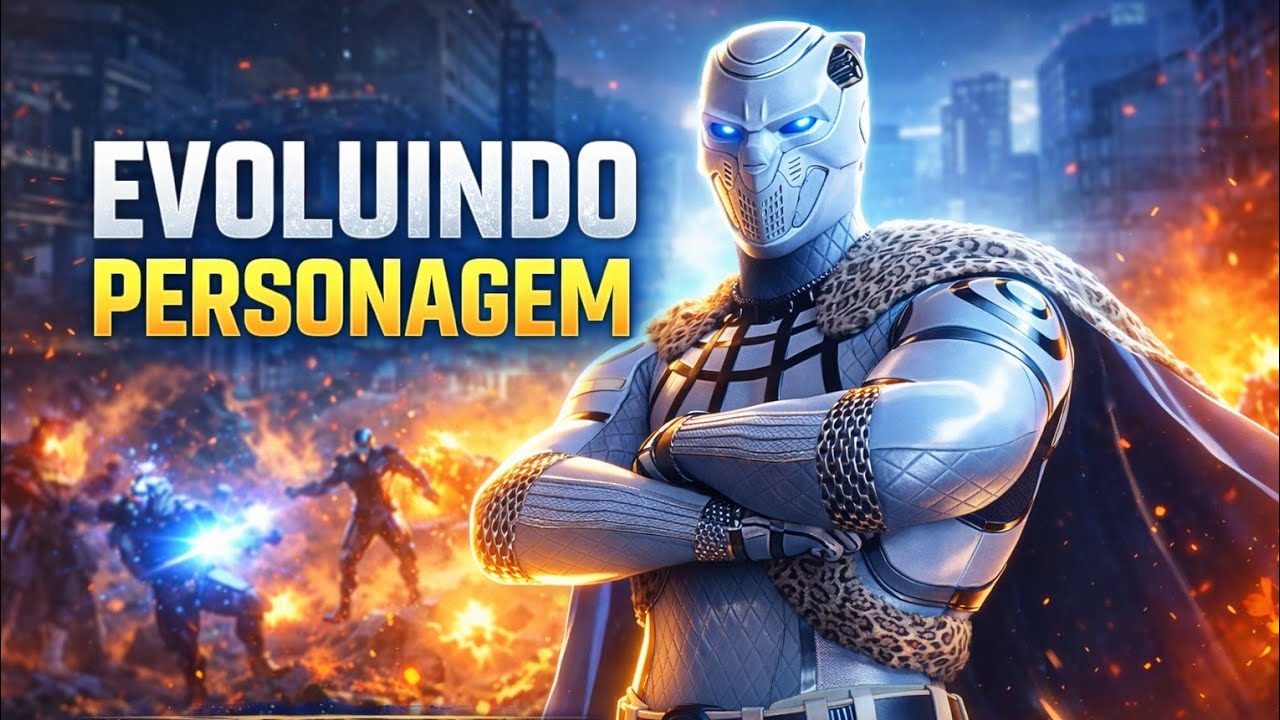 EVOLUINDO PERSONAGEM MARVEL AVENGERS (BLACK PHANTER) 🦁