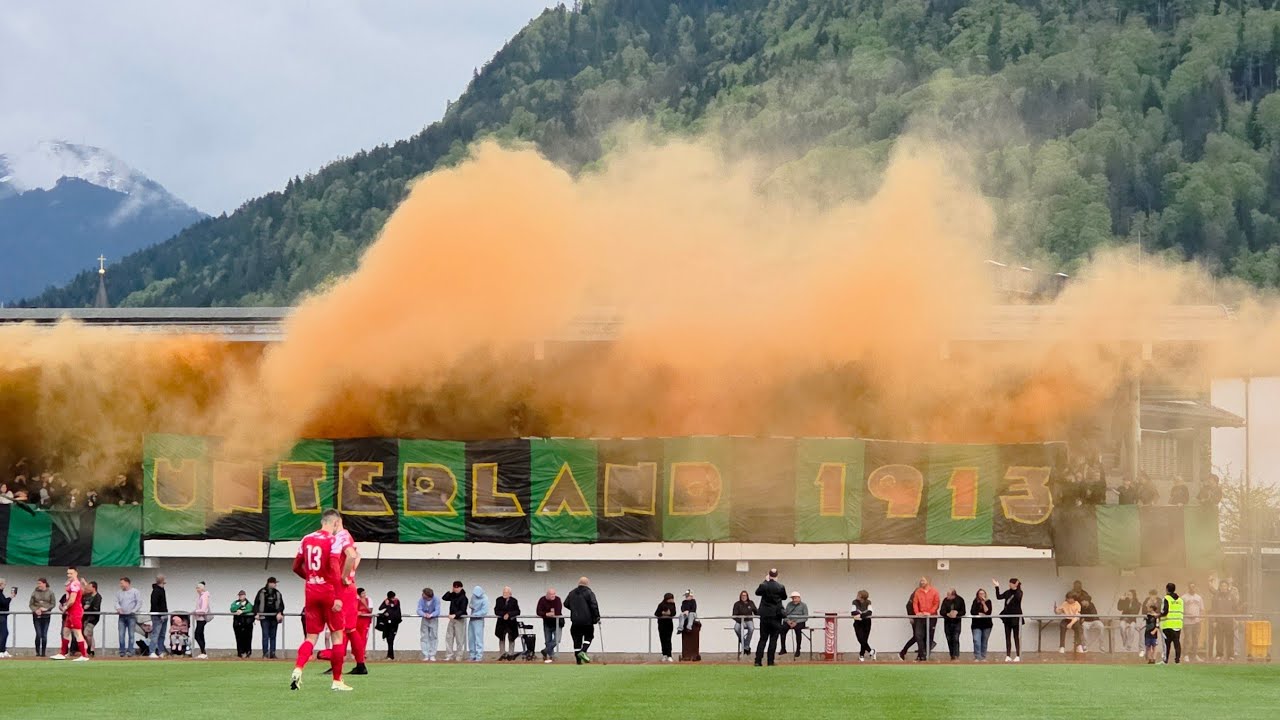 26.04.2025 SV Wörgl - Wacker Innsbruck 0:3, Intro & Pyro