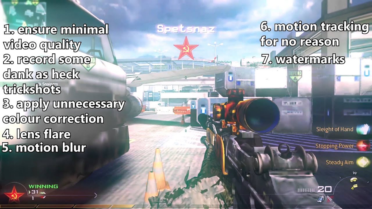How To Edit a Montage [MLG tutorial]