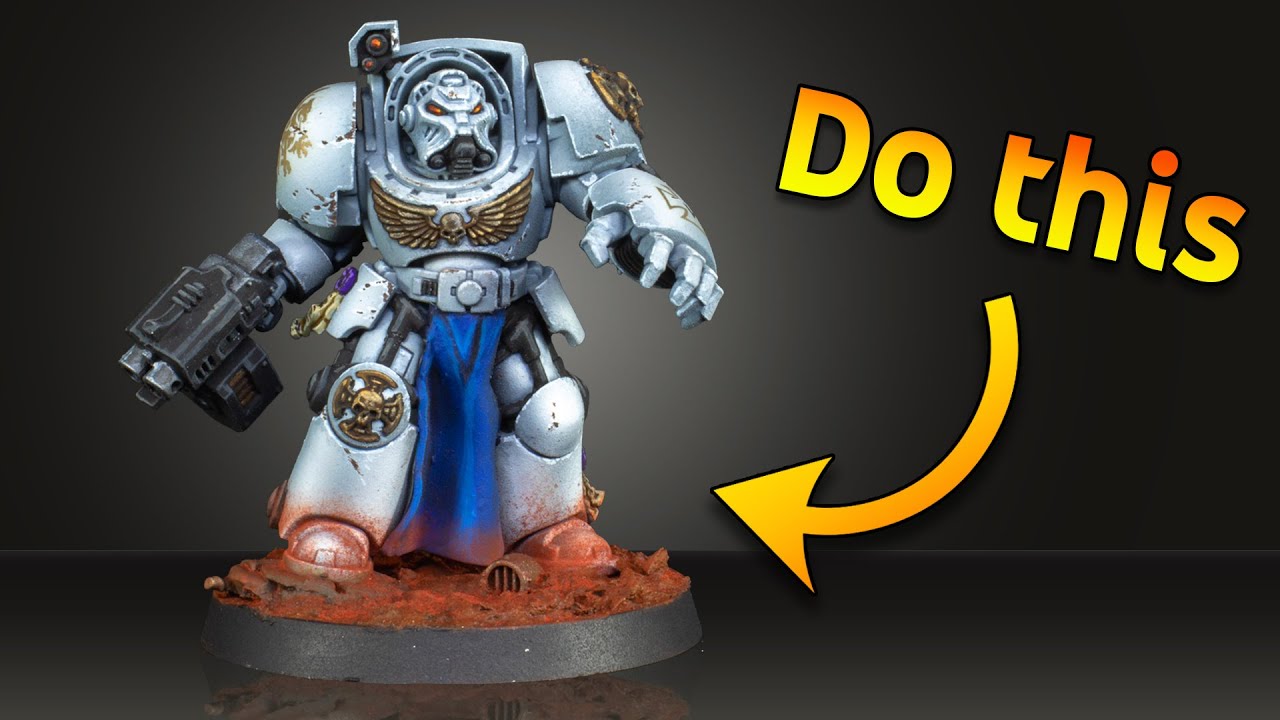 How to Paint White Armour (Warhammer 40k)