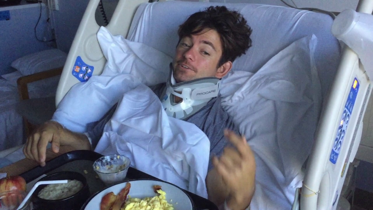 Dillon Brown's First Week Recovery from a Broken Neck