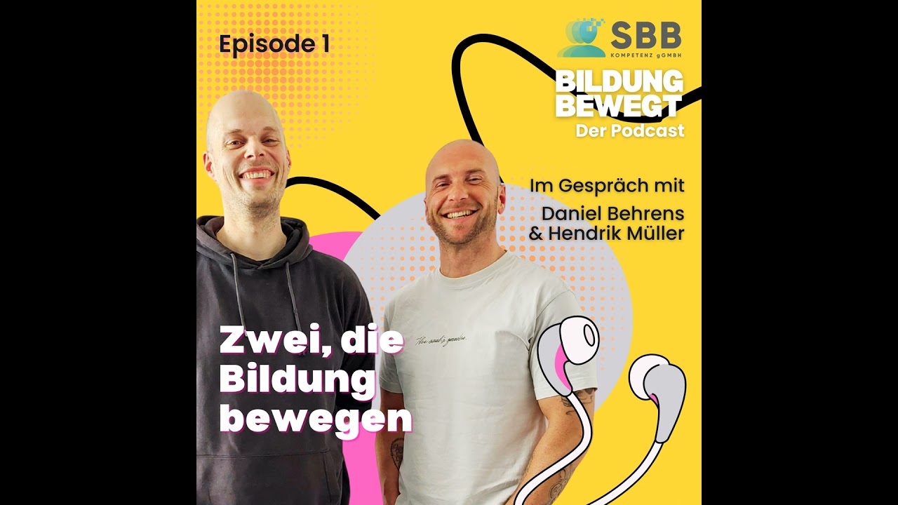 Zwei, die Bildung bewegen.