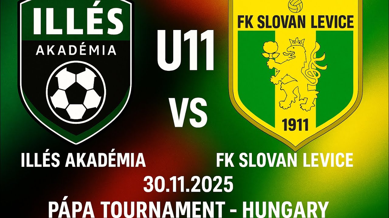Illés Akadémia - FK Slovan Levice, U11, 30.11.2025