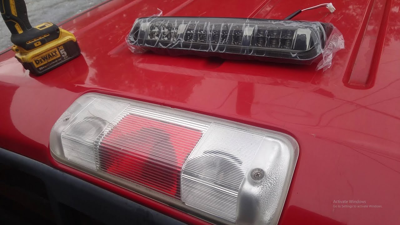 2004-2008 F-150 3rd Brake Light Replacement to LED