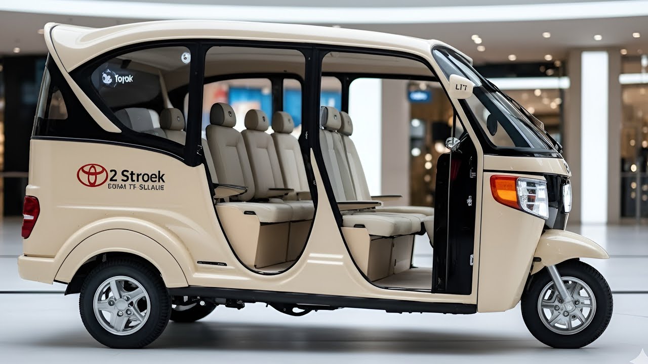 ШОКИРУЮЩИЙ ход Toyota! Обзор двухтактного 9-местного авторикши 2025 года — это прорыв!