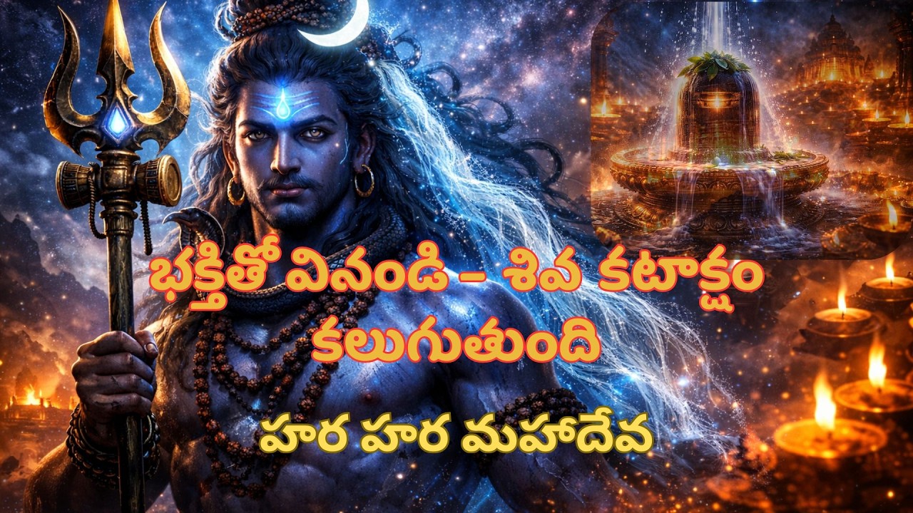 భక్తితో వినండి – శివ కటాక్షం కలుగుతుంది|| Telugu Traditions || #telugutraditions #bhakti