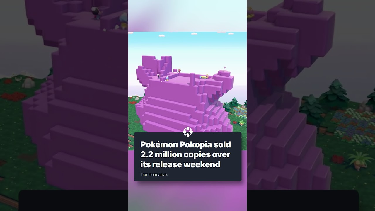 Pokemon Pokopia is hugely popular