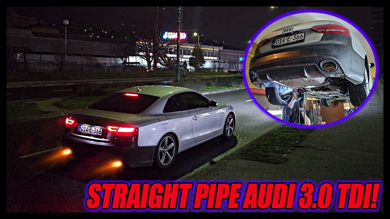 NAJGLASNIJI DIZEL KOJEG SAM IKADA ČUO! ZVJERSKI ZVUK AUDIJA V6 TDI!