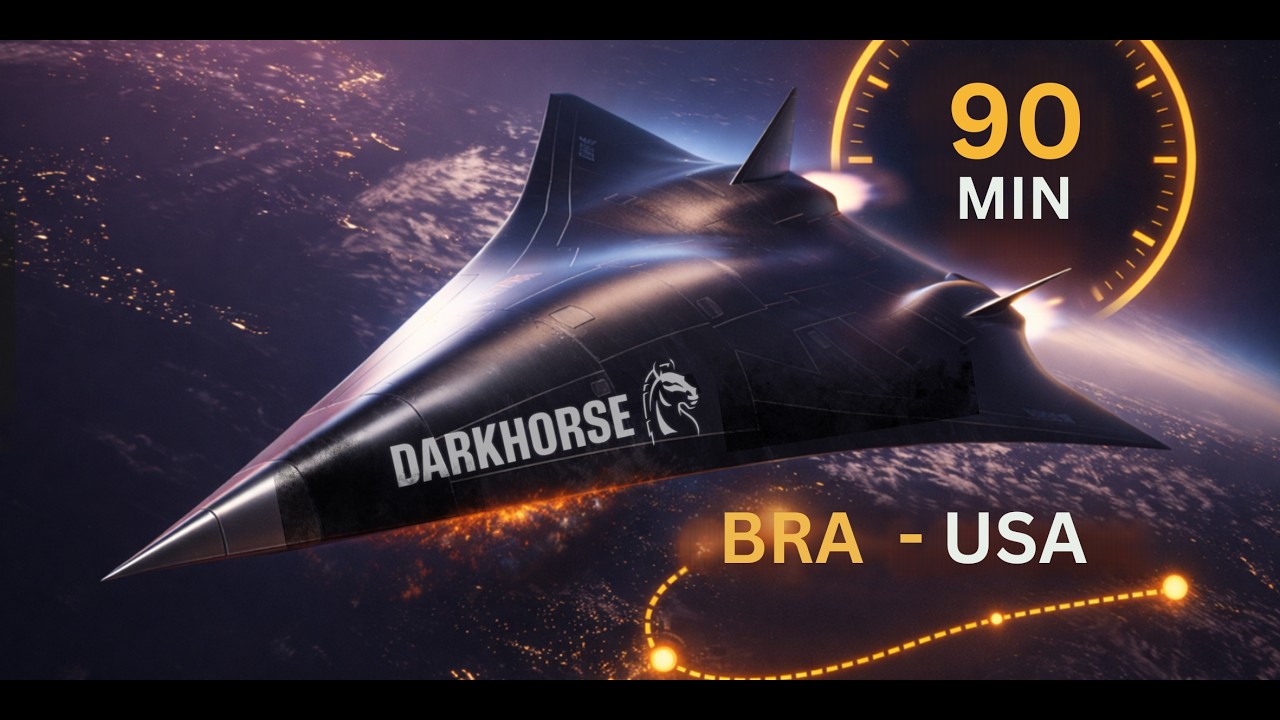 Dark Horse — O Avião Hipersônico Que Pode Cruzar o Atlântico em 90 Minutos