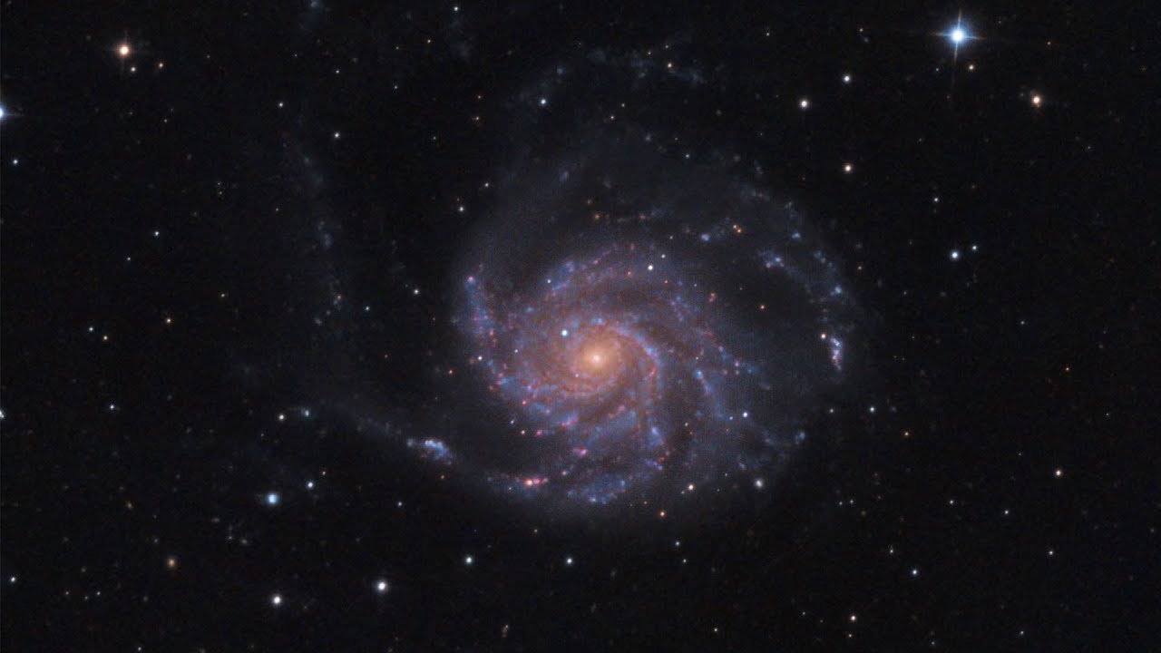 I Photographed The Pinwheel Galaxy With A Ritchey-Chrétien Telescope