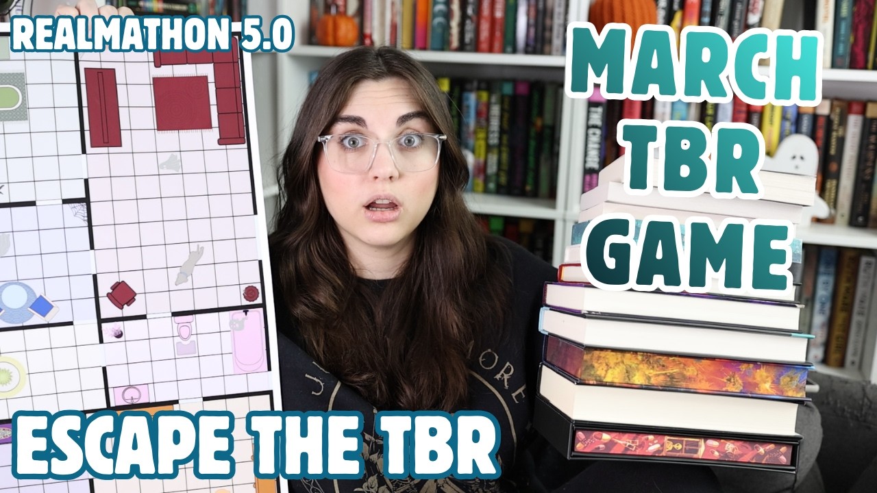 Боюсь, сколько всего мне придётся прочитать в марте для Realmathon 😱 Список книг, которые я плани...