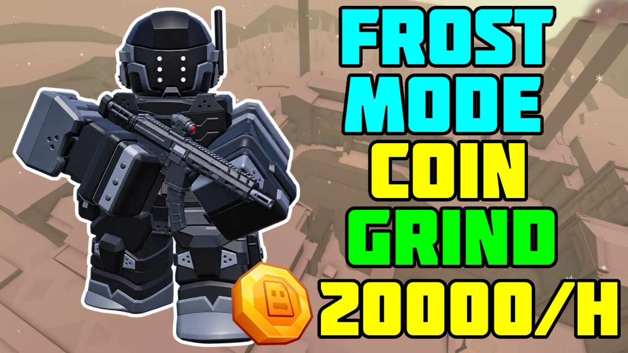 Solo Frost Mode Best Coin Grind + Document | TDS Tower Defense Simulator