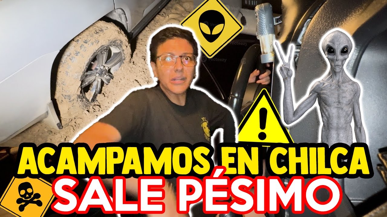 FUIMOS A ACAMPAR A CHILCA Y NOS QUEDAMOS ATRAPADOS: SALE PÉSIMO - Ariana Bolo Arce