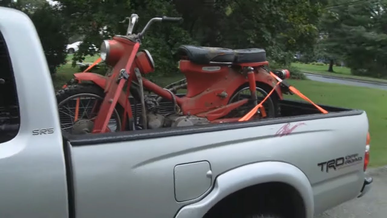 BARN FIND, 1968 HONDA TRAIL 90