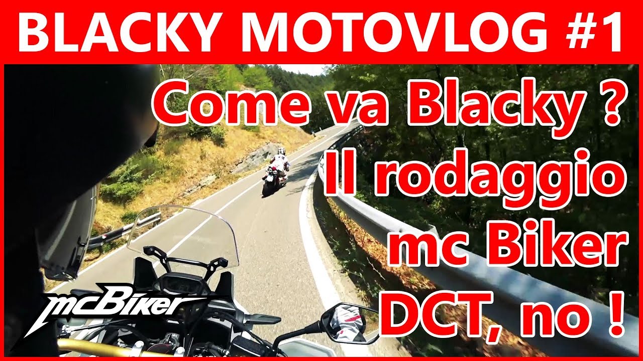ПЕРВЫЕ ВПЕЧАТЛЕНИЯ ОТ AFRICA TWIN — mc Biker — ОБКАТКА — DCT | BLACKY MOTOVLOG #1