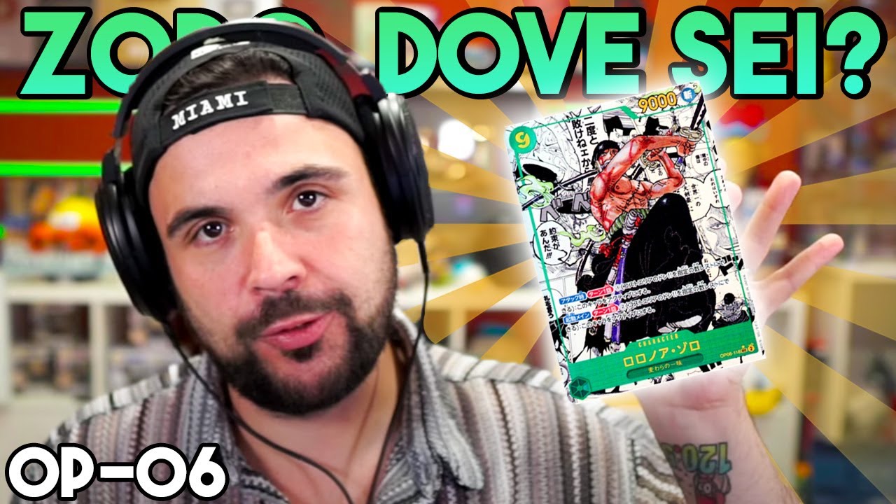 Apriamo un OP-06 One Piece, Zoro Manga ti sto cercando!
