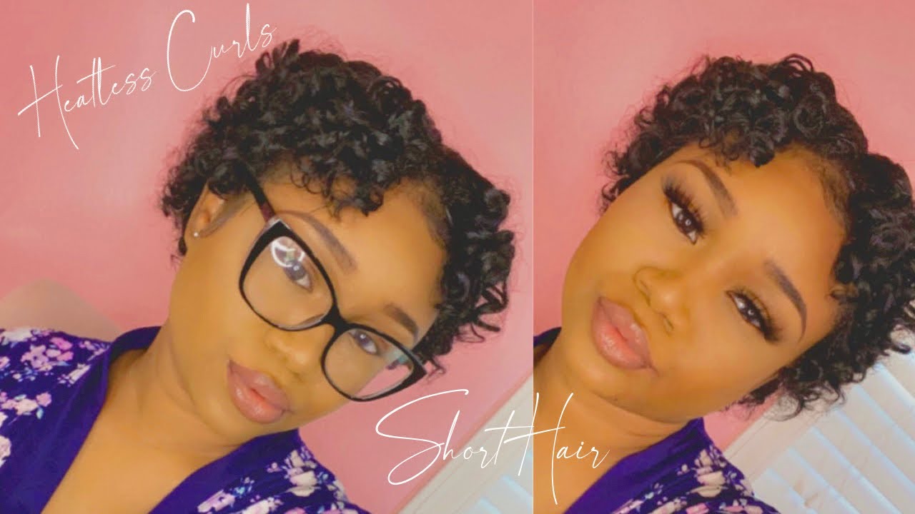 Flexi Rods on SHORT Relaxed Hair
