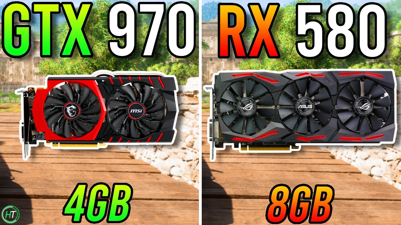 GTX 970 vs RX 580 8GB - 8GB VRAM Way Better in 2023?