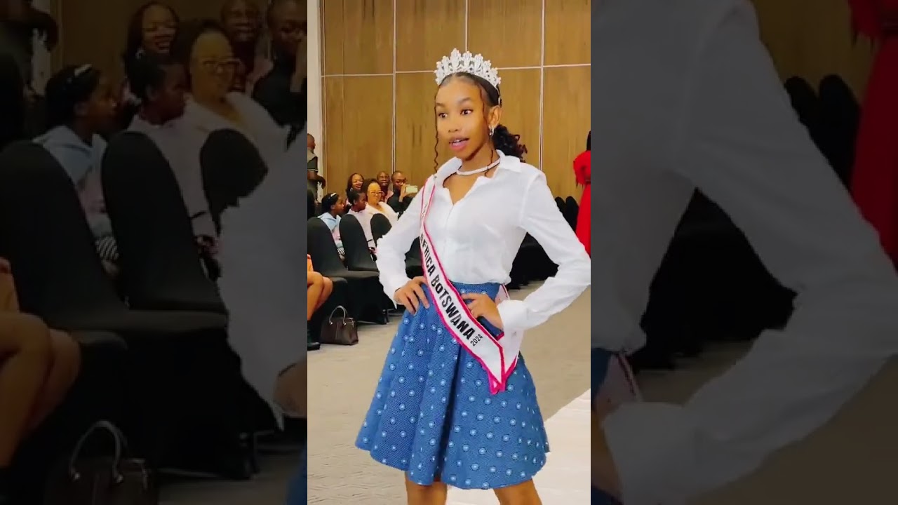 Miss Teen Africa Botswana  #botswanatiktok #missuniverse #misside