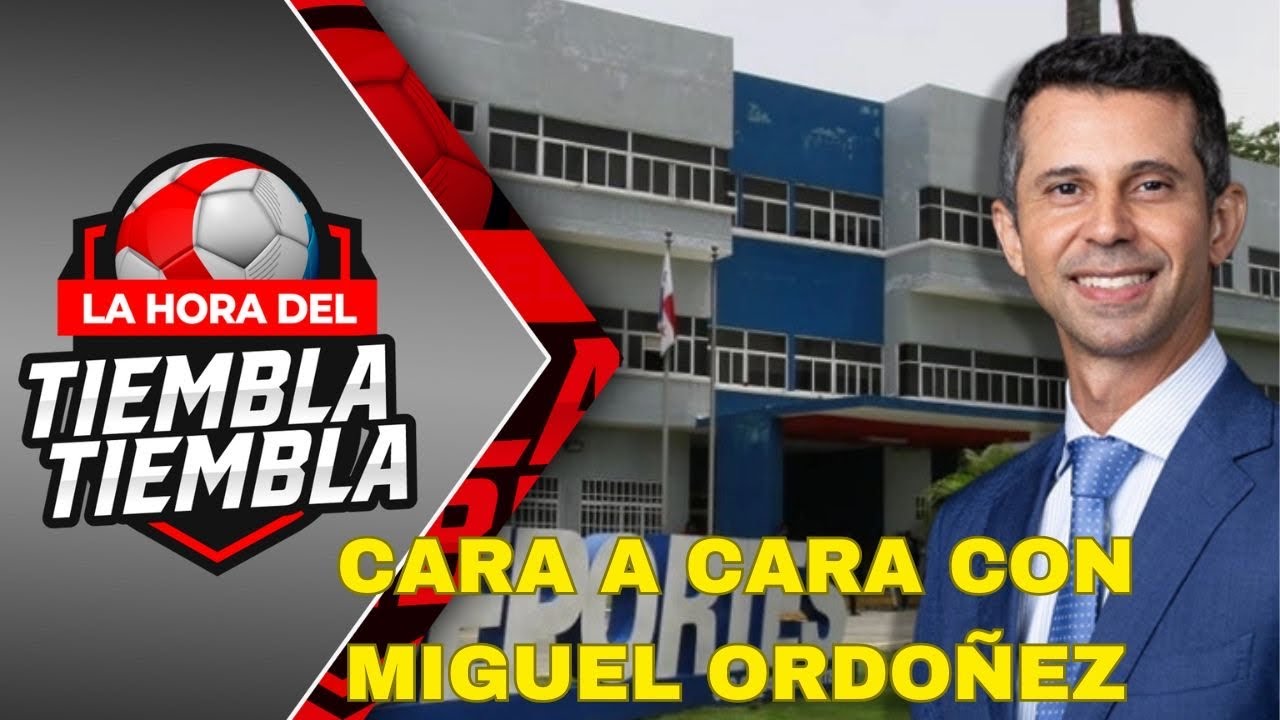 CARA A CARA CON MIGUEL ORDÓÑEZ, DIRECTOR DE PANDEPORTES, HABLA SOBRE INFRAESTRUCTURAS DEPORTIVAS🇵🇦