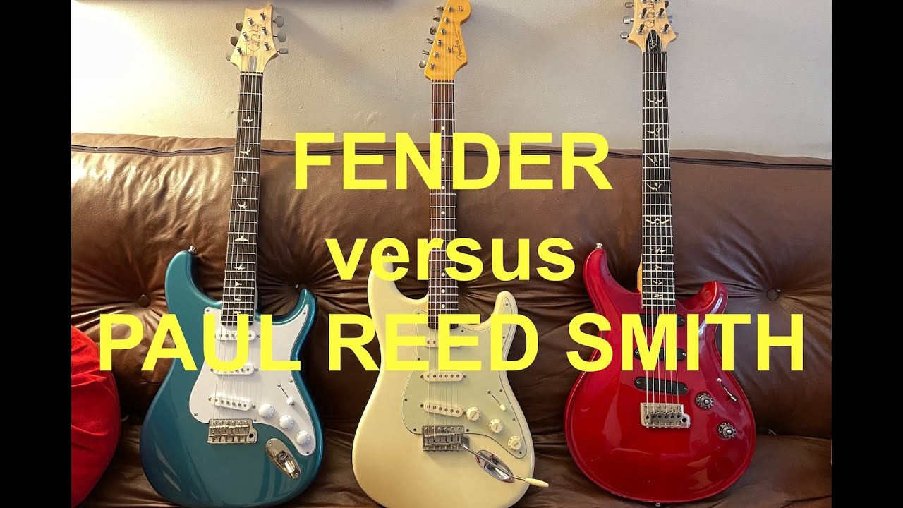 Fender versus PRS: Comparación definitiva
