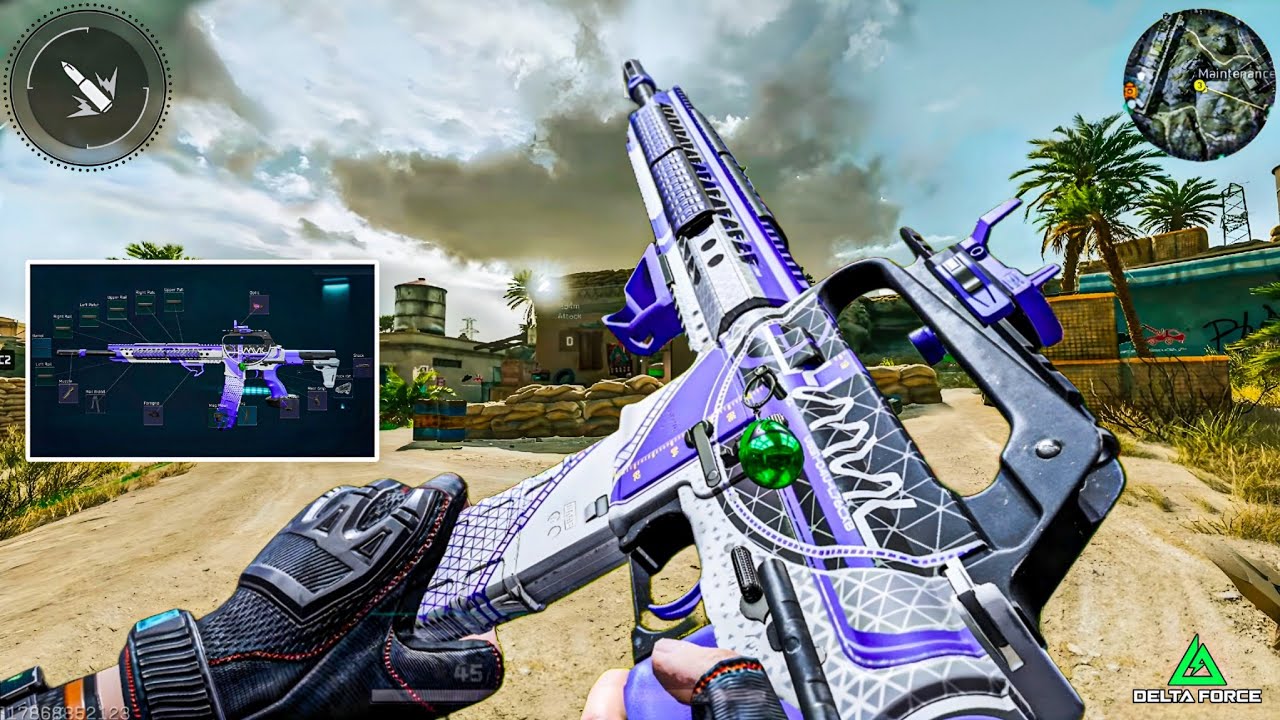 Delta Force Car 15 Build Zero Recoil | Delta Force Mobile No Commentary Gameplay 