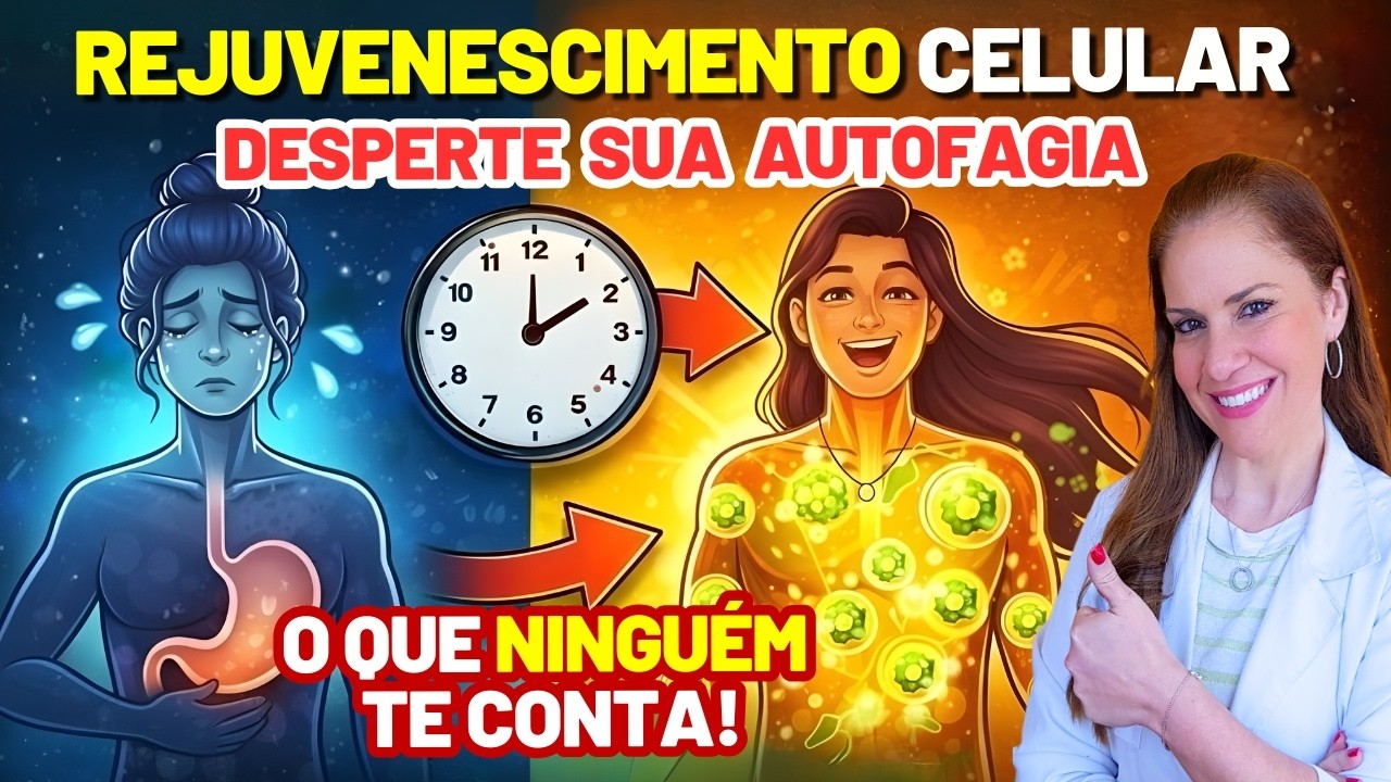 LIMPEZA CELULAR: o que REALMENTE ajuda o corpo a REMOVER células danificadas