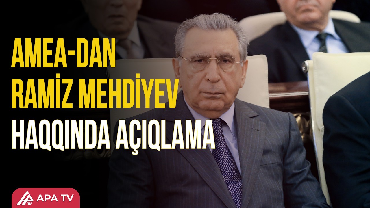 Dövlətə xəyanətdə ittiham olunan Mehdiyev Akademiyadan çıxarılacaq? | APA TV