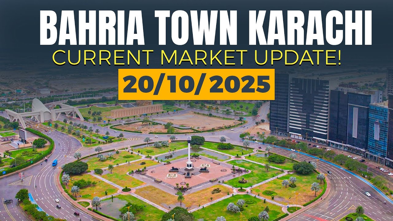 Bahria Town Karachi &ndash; October 2025 Market Update! | Latest Plot & Villa Rates