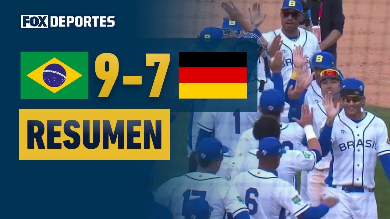 🥳 ¡GANÓ BRASIL! | Brasil 9-7 Alemania | HIGHLIGHTS | World Baseball Classic Qualifiers 2025