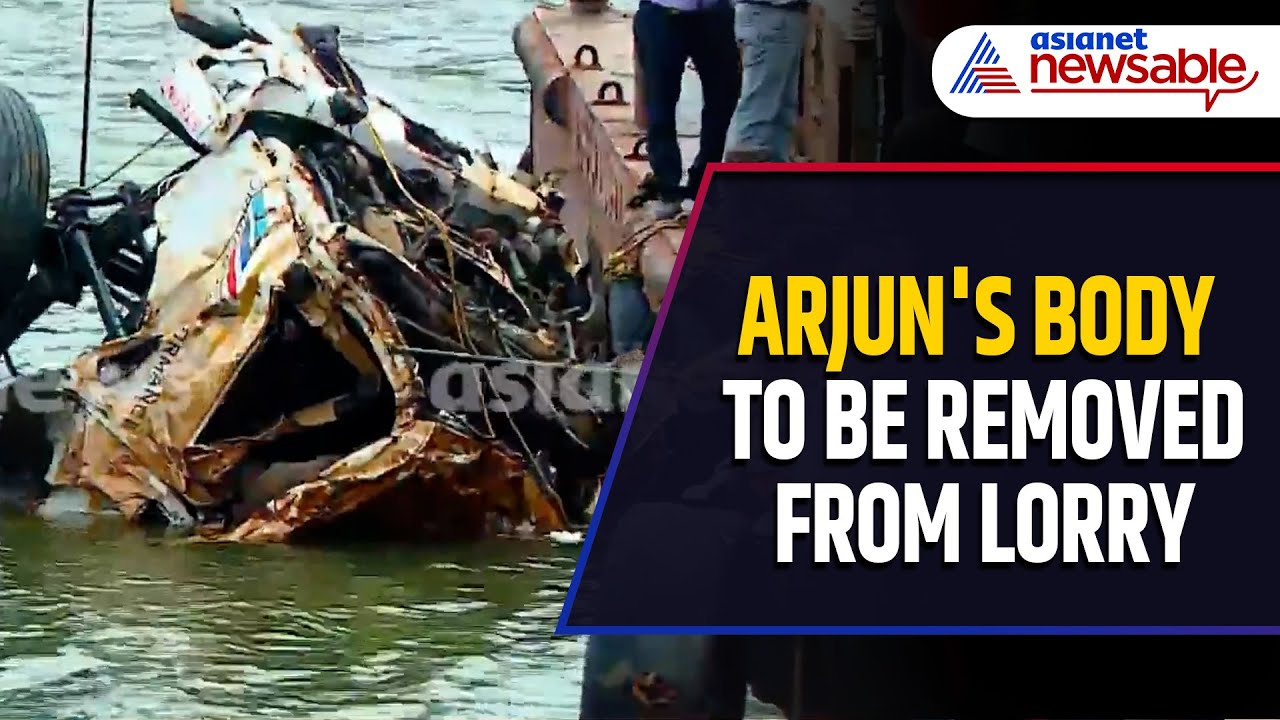 Arjun's Body Found in Shirur Lorry, Attempts Being Made to Remove It