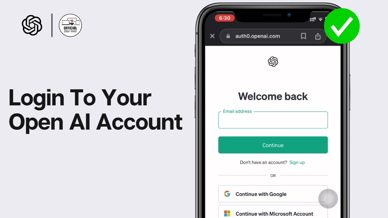 How To Login To Your Open AI Account 2024 (FULL GUIDE)