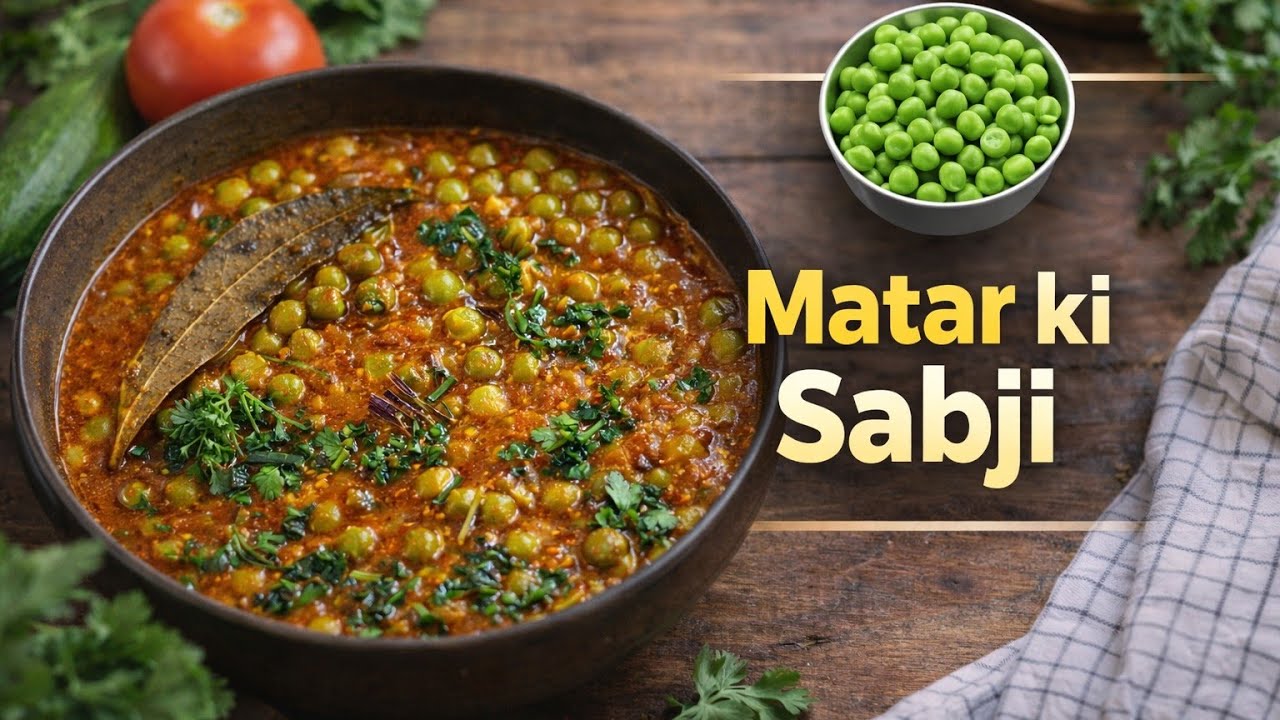 Matar ki sabji kaise banaen🍲| how to make matar ki sabji recipe | matar ki sabji |