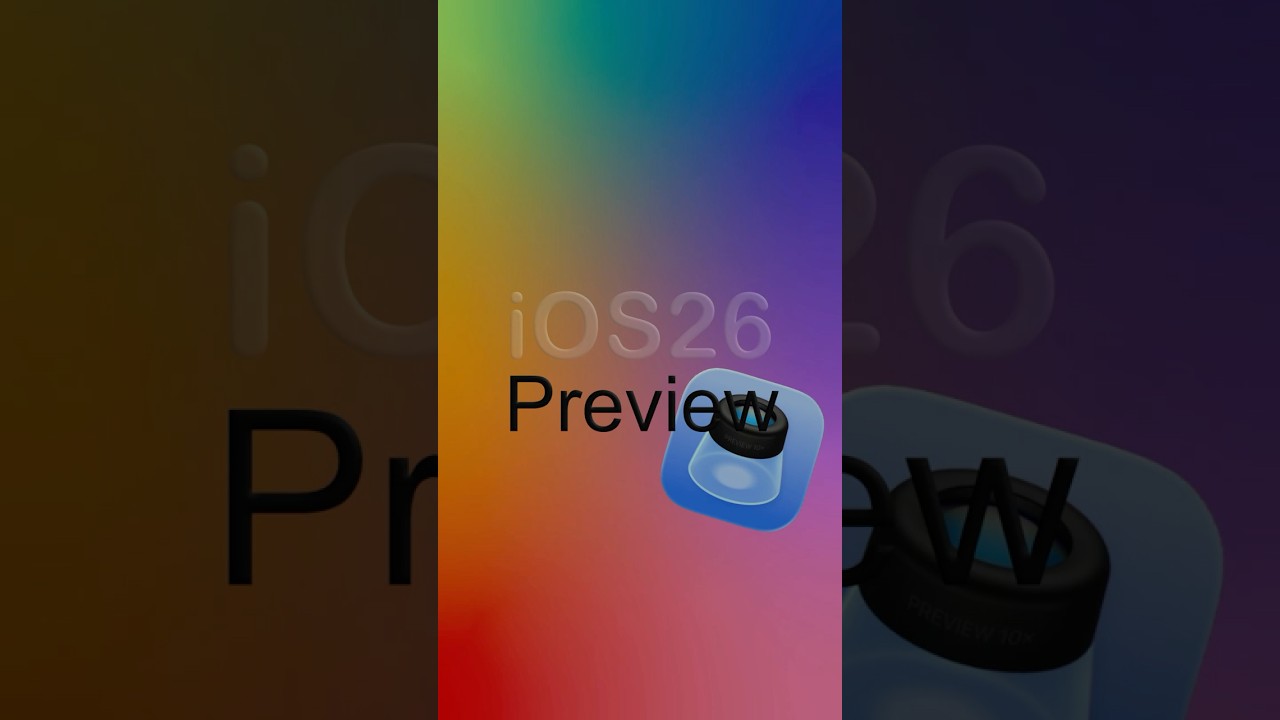 iOS 26 Just Got a Preview App! #ios26 #ios2025