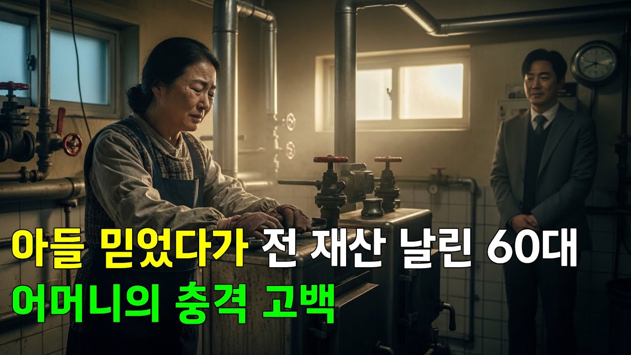 아들 믿었다가 전 재산 날린 60대 어머니의 충격 고백 인생사연