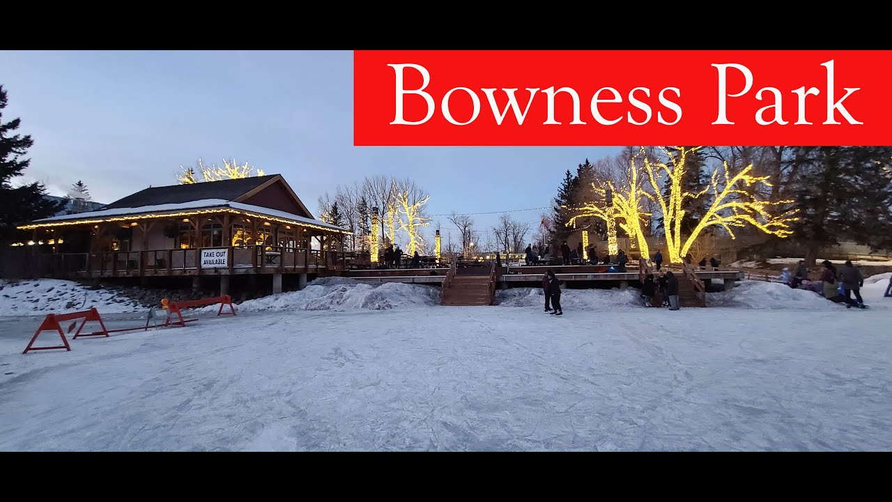 Bowness Park Ice Skating | Calgary, Alberta, Canada |