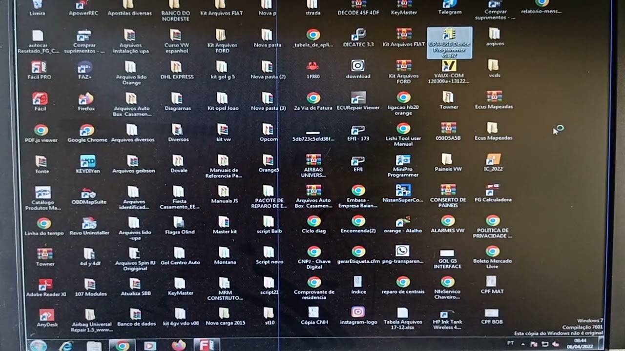 Configurações básicas UPA