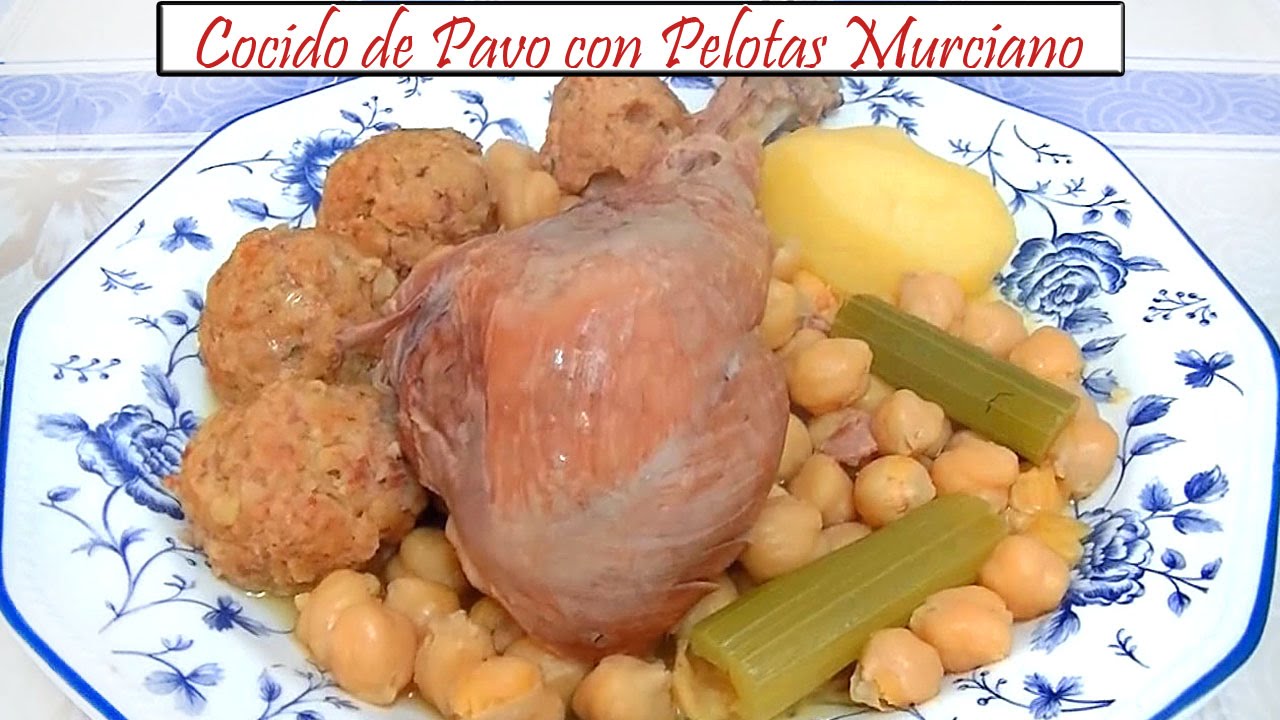 Cocido de Pavo con Pelotas Murciano | Receta de Cocina en Familia