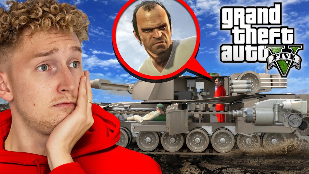 GTA V POGROMCY MITÓW #14 CO JEST W ŚRODKU CZOŁGU? 🪖  [S2]
