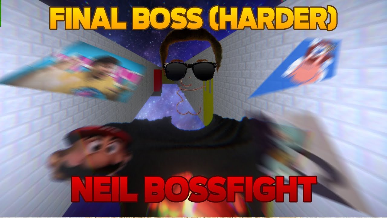 What! 40 Health?! | Raldi's Crackhouse Bossfight Neil (The End) [Baldi's Basics Mod]