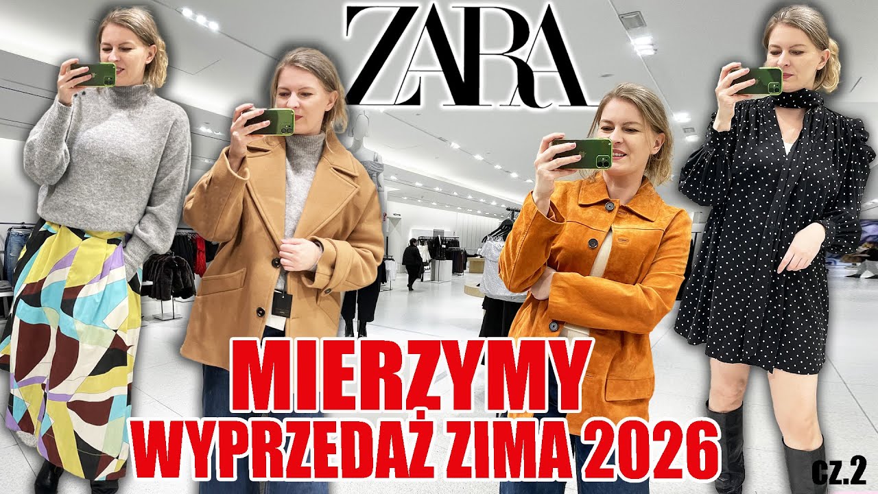 REWELACYJNA WYPRZEDAŻ ZARA! MIERZYMY ZIMA 2026 CZ.2