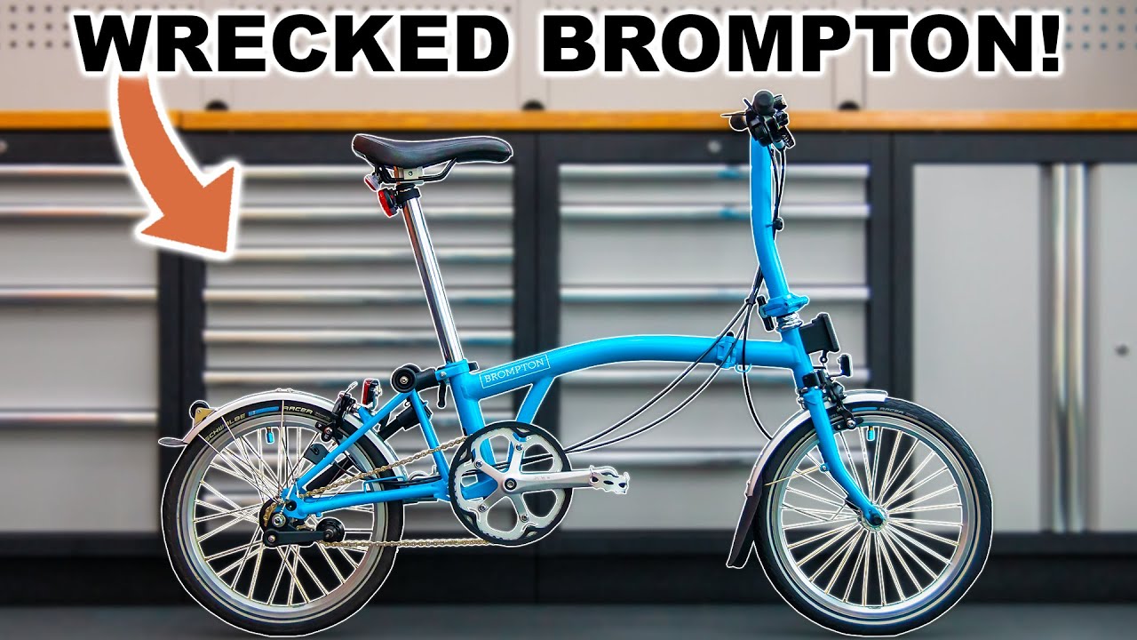 Полная переборка Brompton! Полное обслуживание, гарнитура, тросы! Спасение складного велосипеда!